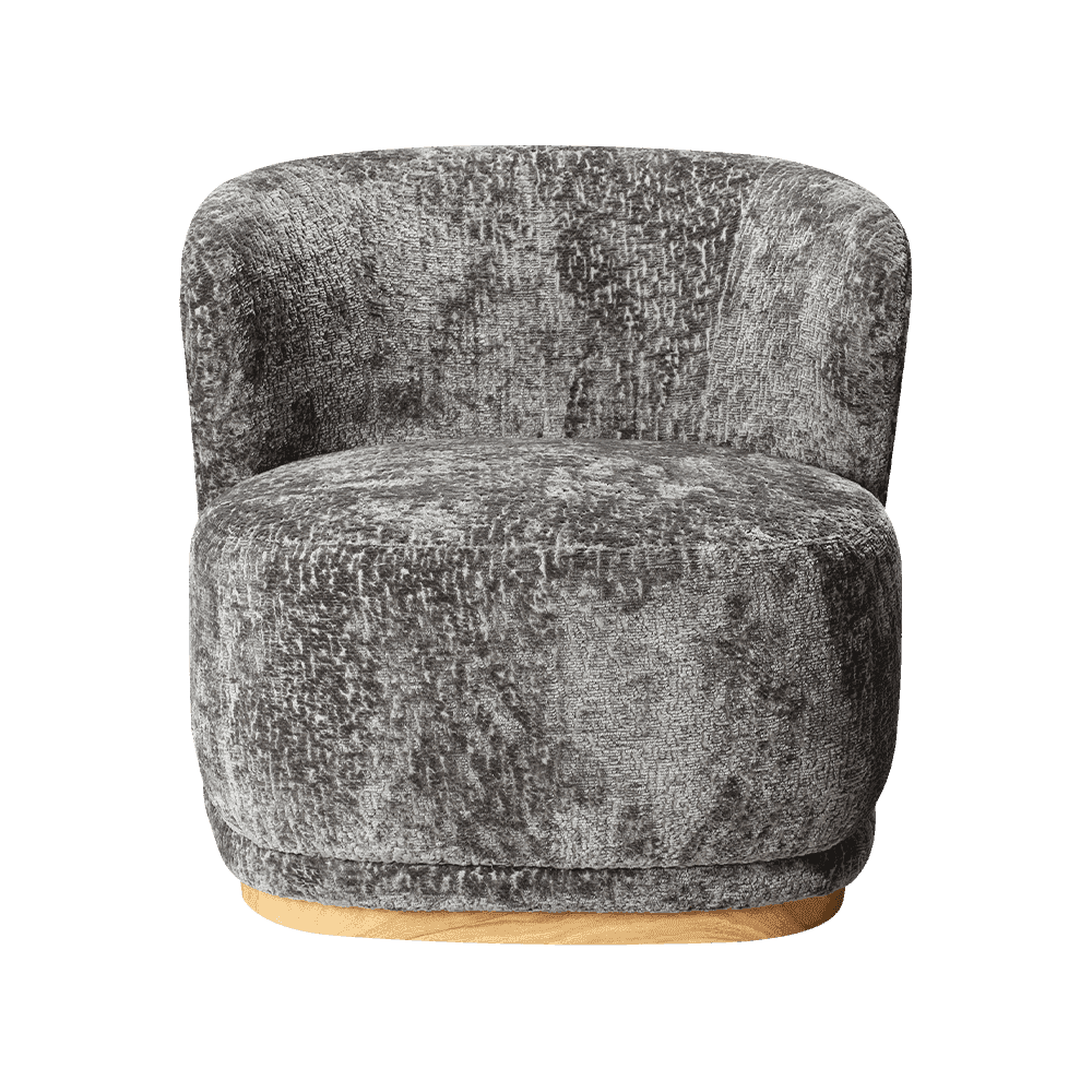 Harmaa sienen tyyny lepotuoli