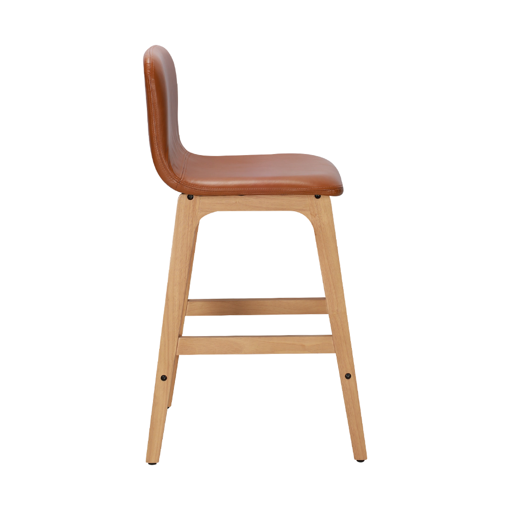 PU Nahka taivutettu puupalkkijakkara