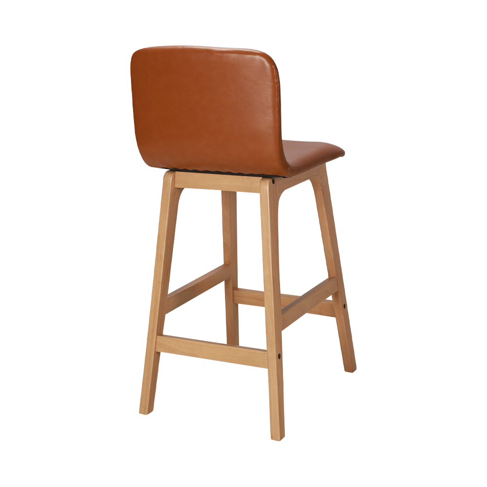 PU Nahka taivutettu puupalkkijakkara