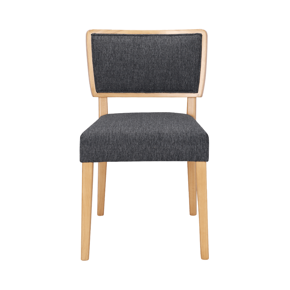 Nahkavaahto tyyny massiivipuun ruokailutilan tuoli