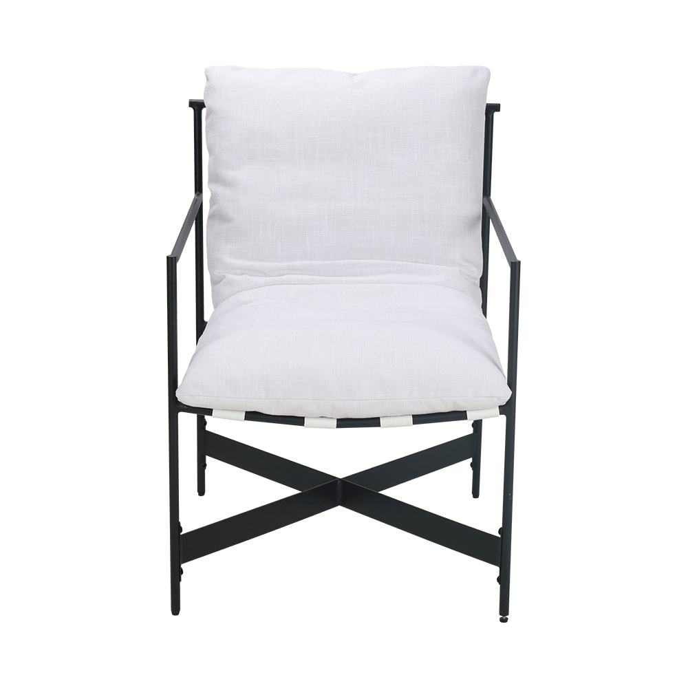 Valkoinen kangaskumipuun ruokasali