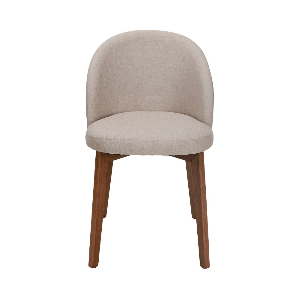 Käsivarteen massiivipuun ruokailutilan tuoli