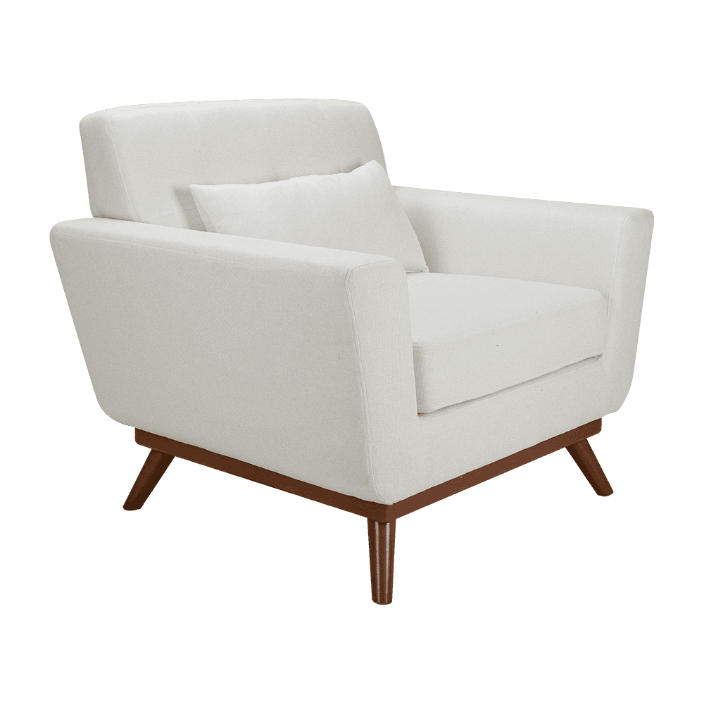 Kumipuinen kangas yksi sohva