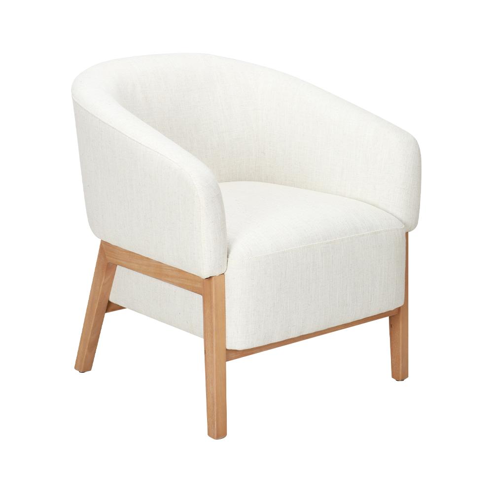 Puinen runko korkea rebound Lounge -tuoli