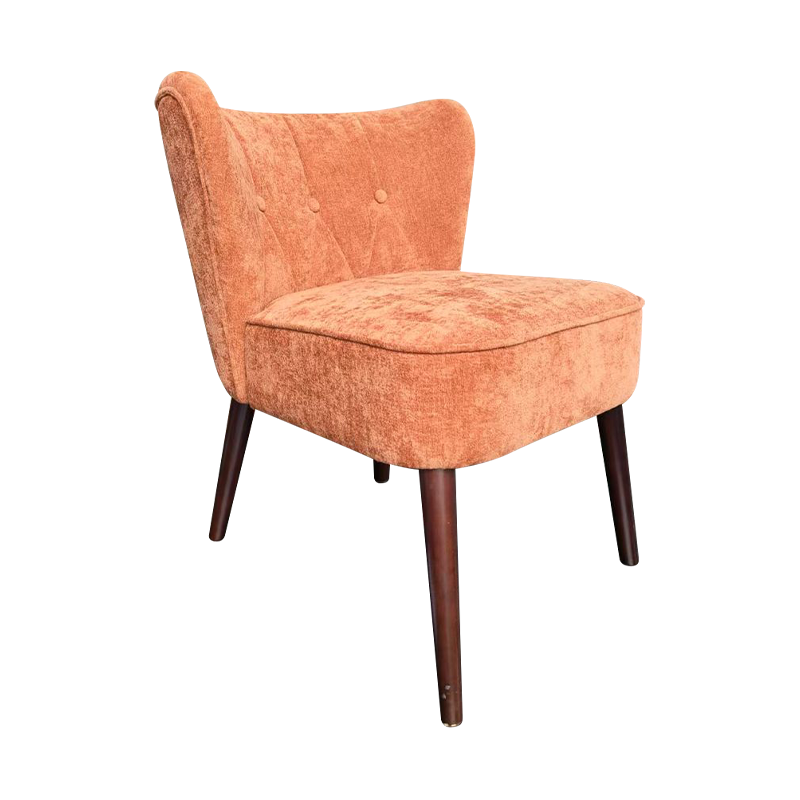 Massiivipuun jalka armless aulatuoli